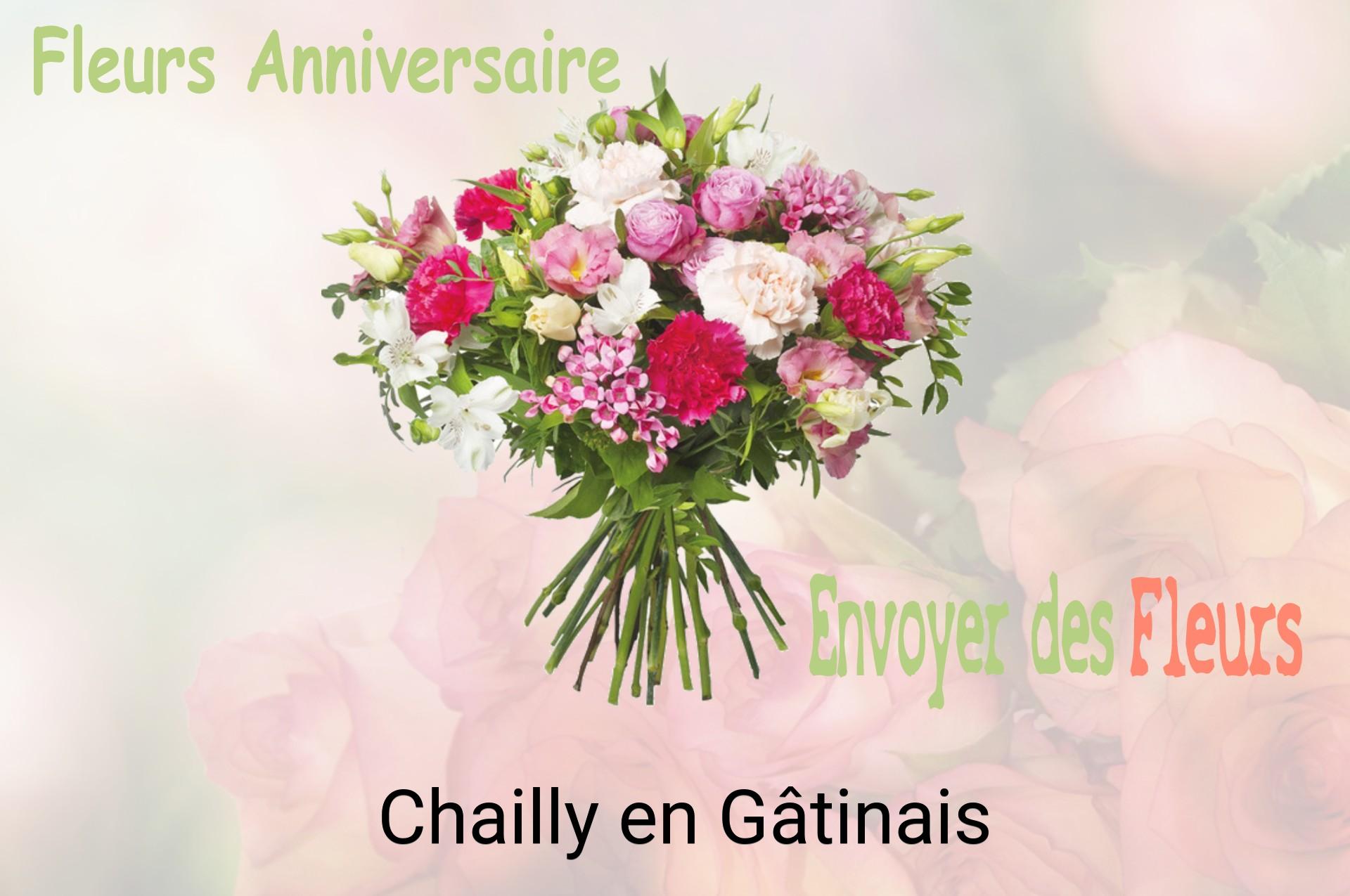 Bouquet de fleurs d’anniversaire livré à Chailly-en-Gâtinais